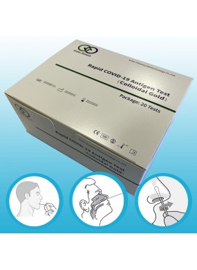 Nasal, Nasapharyngeal oder Speichel: Anbio Biotech Antigen Test ("Nasenbohrer" bzw. "Lollipop")