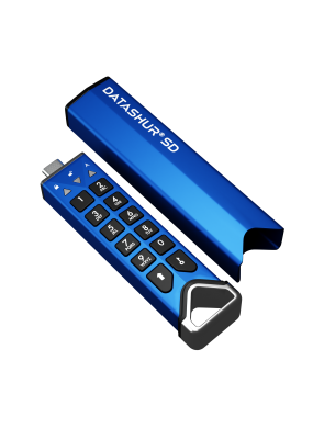 datAshur SD (32 GB bis 1 TB auf µSD-Karte) Doppelpack mit KeyWriter Software